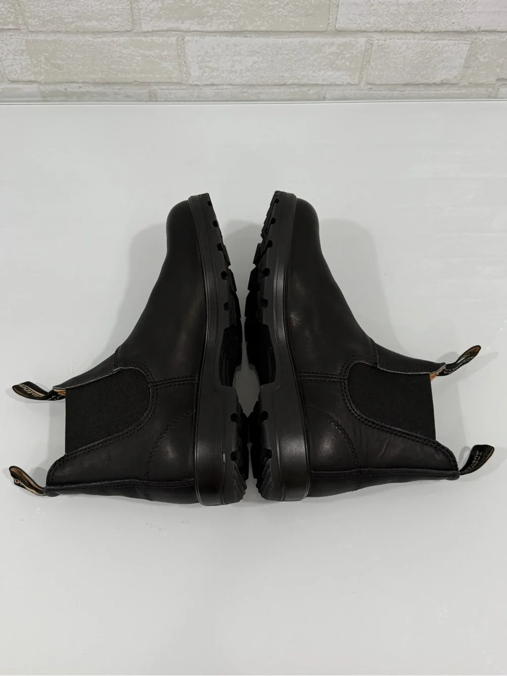 BLUNDSTONE Wmn’s BL510 Original 500 Leather Chelsea Boots - Black - Sz - 9.US